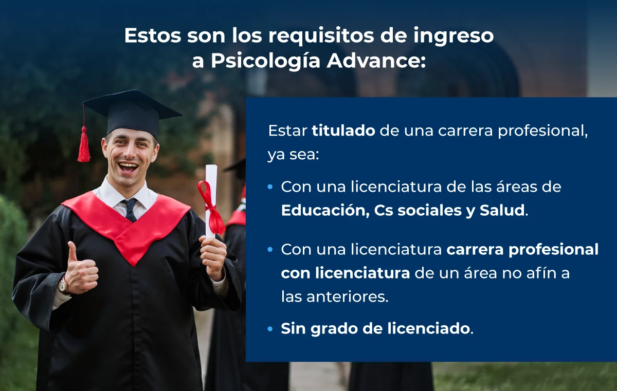 Advance UNAB - Requisitos para psicología semipresencial