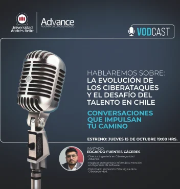 Vodcast La evolución de los ciberataques y el desafío del talento en Chile